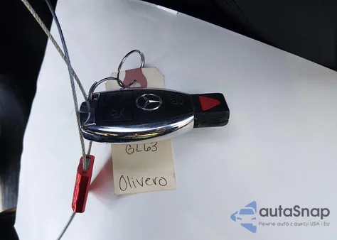 2014 Mercedes-Benz Gl 63 Amg 4Matic z USA, uszkodzony, nr VIN 4JGDF7EE5EA357572